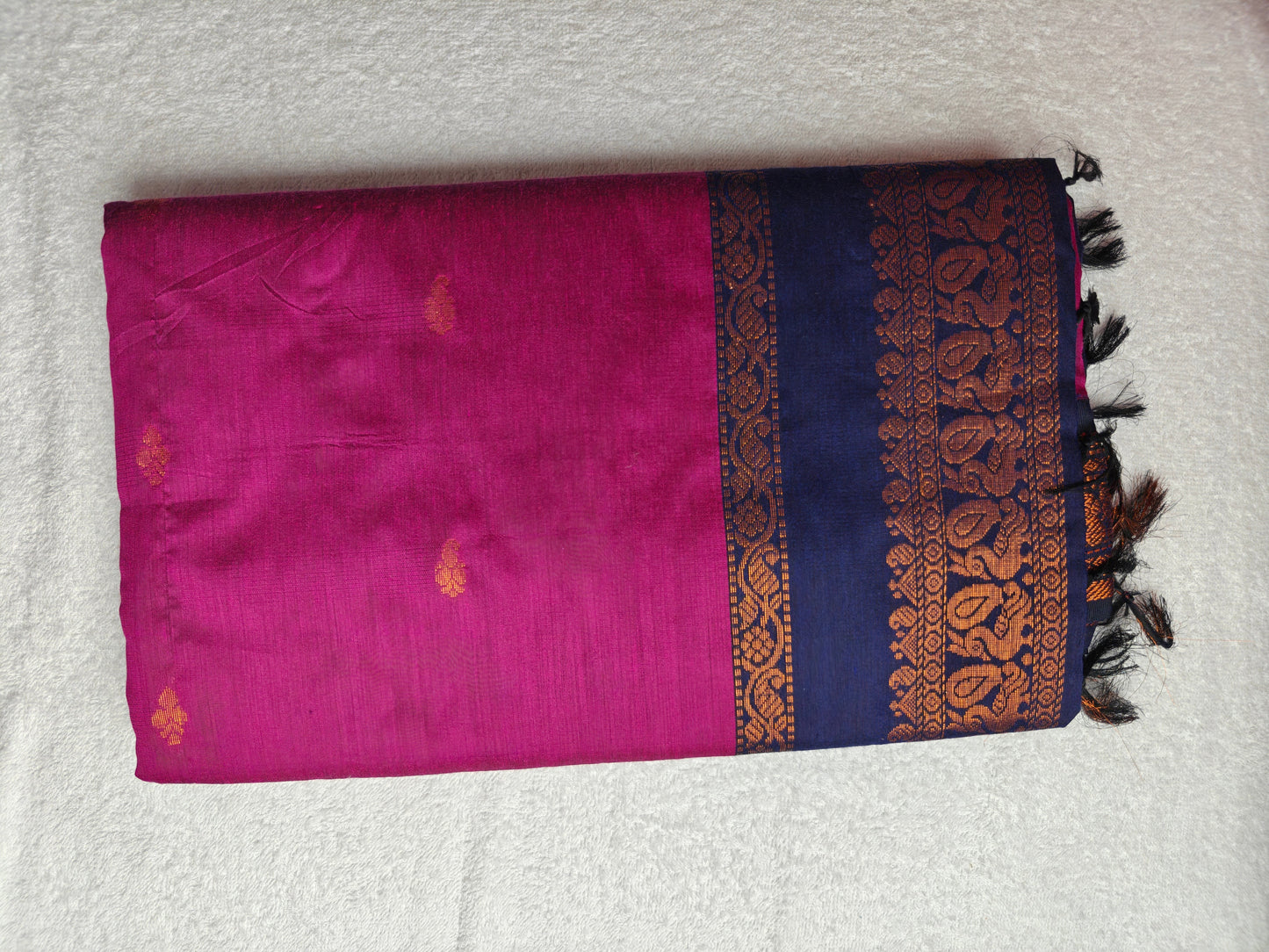 Purple Kalyani Cotton Sarees