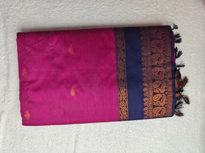 Purple Kalyani Cotton Sarees