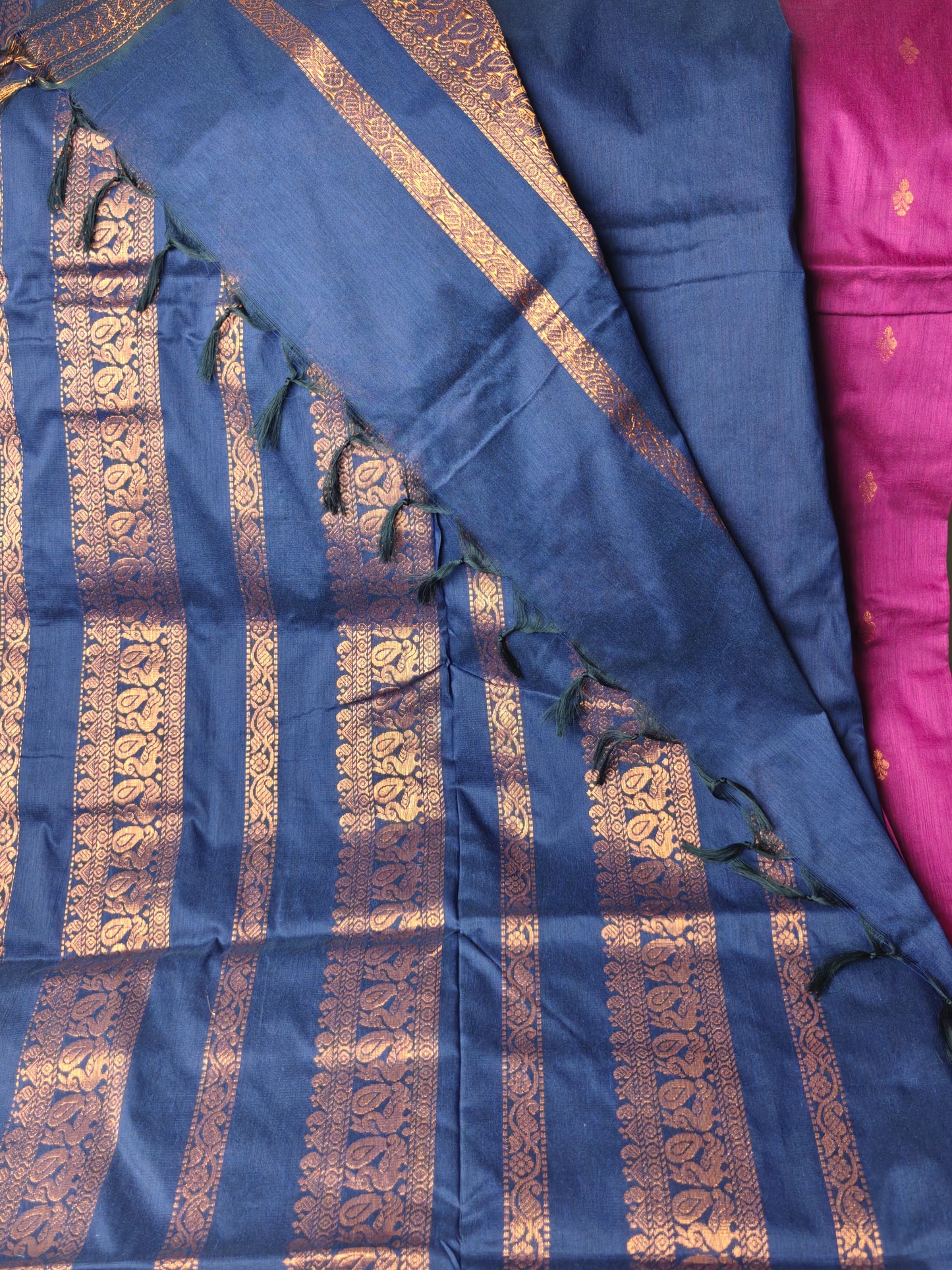 Purple Kalyani Cotton Sarees