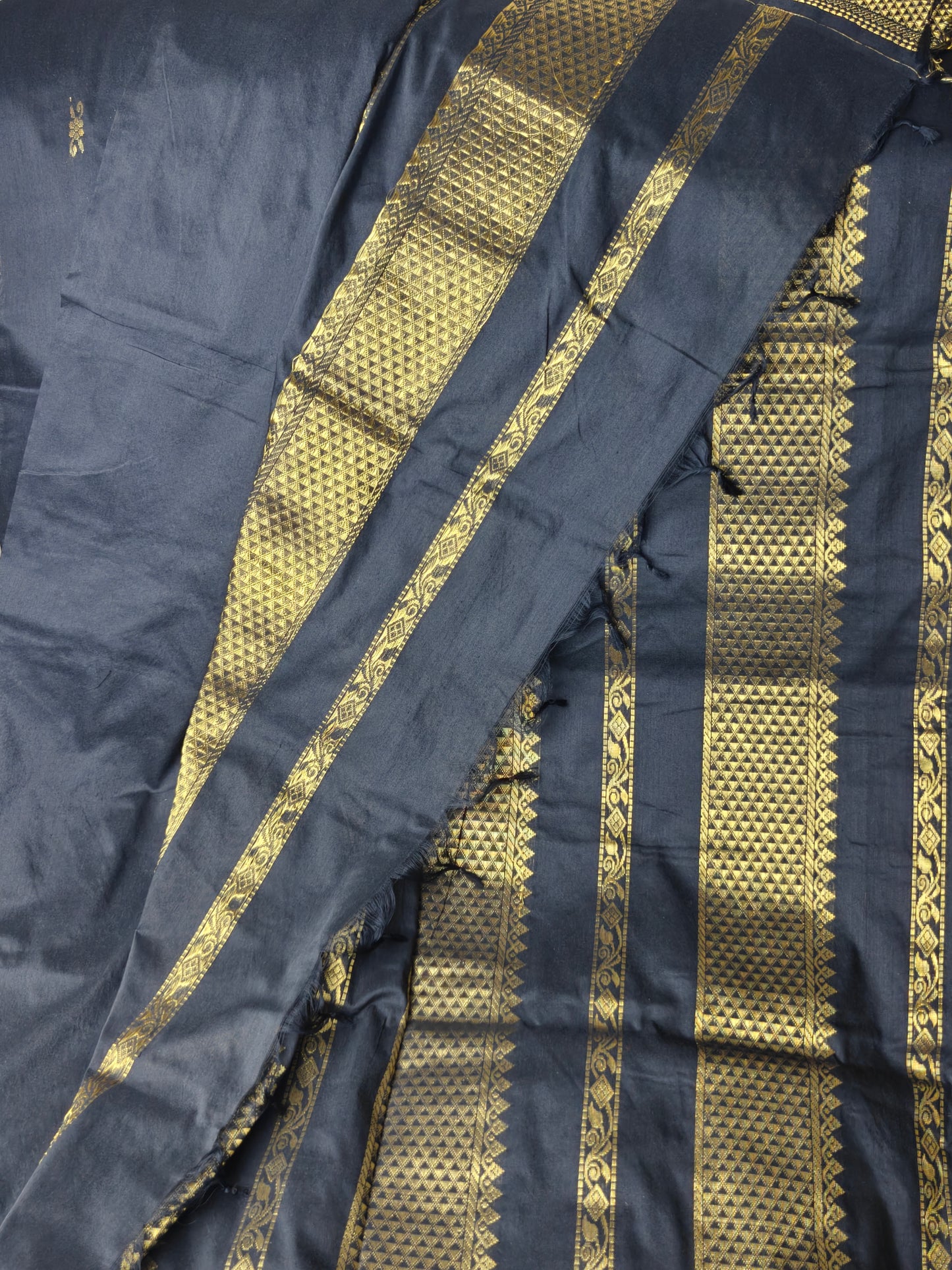 Black Kalyani Cotton Saree